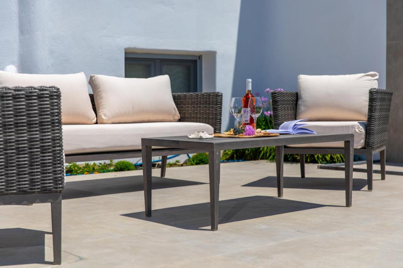 Salinus Beachfront Private Pool Villas Plaka  Exterior photo